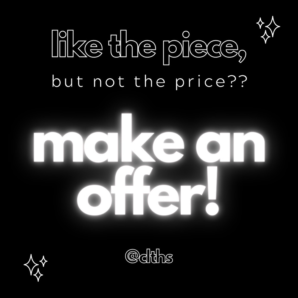 Accepting *reasonable* offers! 🛒
